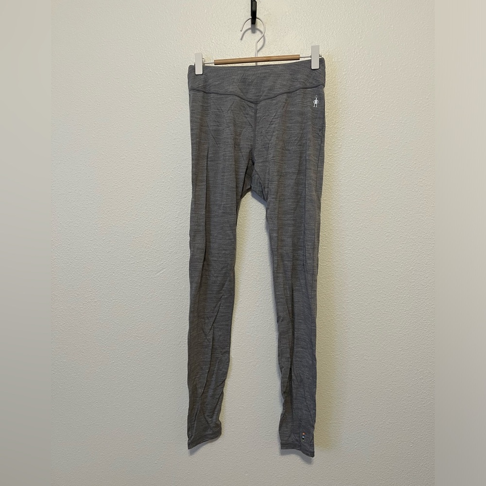 Smartwool Leggings 150 Gray Small Wool Blend